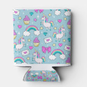 Rafraichisseur De Cannettes Motif Unicorn mignon (Dos)