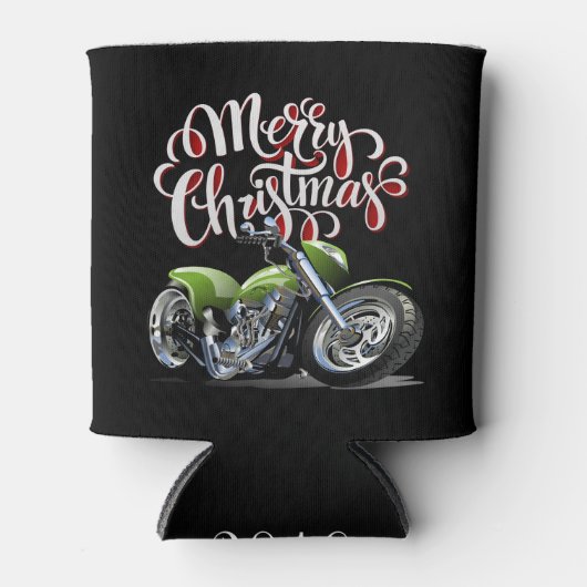 Rafraichisseur De Cannettes Moto - Joyeux Noël peut refroidir (Devant)