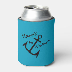 Rafraichisseur De Cannettes Nauti nautique par Nature Girl Turquoise Can Coole