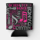 Rafraichisseur De Cannettes Né à Dance Pink ID277 (Devant)