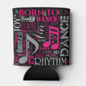 Rafraichisseur De Cannettes Né à Dance Pink ID277 (Dos)