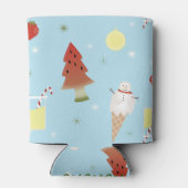 Rafraichisseur De Cannettes Noël En Juillet L'Été Peut Se Rafraîchir (Dos)