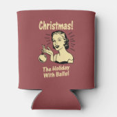 Rafraichisseur De Cannettes Noël : Vacances Avec Des Boules (Dos)