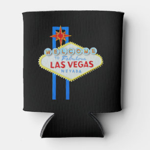 Rafraichisseur De Cannettes Noir de signe de Las Vegas