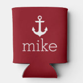 Rafraichisseur De Cannettes Nom avec Ancre (Dos)