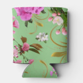 Rafraichisseur De Cannettes Nommé Fleurs Roses (Dos)