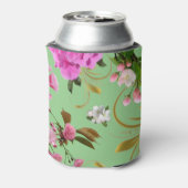 Rafraichisseur De Cannettes Nommé Fleurs Roses (Can Dos)