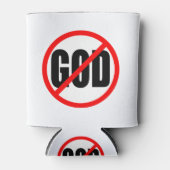 RAFRAICHISSEUR DE CANNETTES "NON DIEU" (Devant)