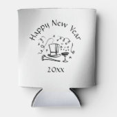 Rafraichisseur De Cannettes Nouvel An Eve Silver Donné (Devant)