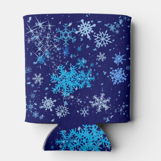 Rafraichisseur De Cannettes Nuit de Noël neige (Dos)