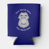 Rafraichisseur De Cannettes Officier de police sur mesure (Devant)