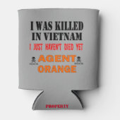 RAFRAICHISSEUR DE CANNETTES ORANGE DE L'AGENT (Devant)