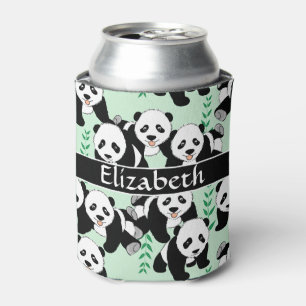 Rafraichisseur De Cannettes Ours panda graphiques pour personnaliser