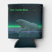 Rafraichisseur De Cannettes Ours polaire à bord de glace (Devant)