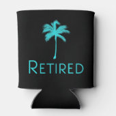 Rafraichisseur De Cannettes Palmier de vacances à la retraite (Dos)