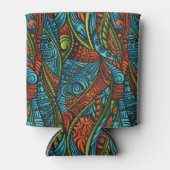 Rafraichisseur De Cannettes Papier peint ethnique Abstrait (Devant)