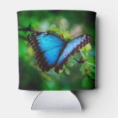 Rafraichisseur De Cannettes Papillon bleu Morpho (Dos)