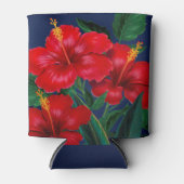 Rafraichisseur De Cannettes Paradis tropical Hibiscus Hawaïen (Devant)