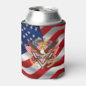 Rafraichisseur De Cannettes Patriotique 2 mêmes conceptions (Can devant)