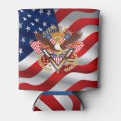 Rafraichisseur De Cannettes Patriotique 2 mêmes conceptions (Devant)