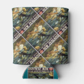 Rafraichisseur De Cannettes "Pêche Vintage-Nouvelle-Zélande" (Dos)