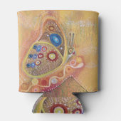 Rafraichisseur De Cannettes Peinture Papillon Peinture personnalisée Peut refr (Dos)