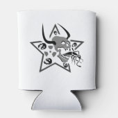 Rafraichisseur De Cannettes Pentagramme crânien (Dos)