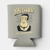 Rafraichisseur De Cannettes Père Noël Sack : Oui, la taille compte (Dos)