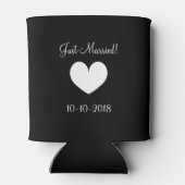 Rafraichisseur De Cannettes Personnalisé M. et Mme mariage peuvent refroidir (Dos)