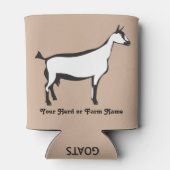 Rafraichisseur De Cannettes PERSONNALISER Week-end Prévision Milking Oberhasli (Dos)