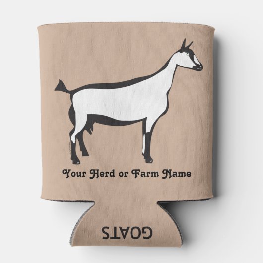 Rafraichisseur De Cannettes PERSONNALISER Week-end Prévision Milking Oberhasli (Dos)