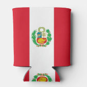 Rafraichisseur De Cannettes Peut refroidir avec le drapeau du Pérou (Dos)