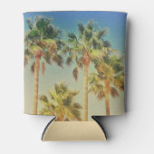 Rafraichisseur De Cannettes Photo Tropical Palms Vintages (Devant)