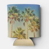 Rafraichisseur De Cannettes Photo Tropical Palms Vintages (Dos)