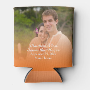 Rafraichisseur De Cannettes Photographie de mariage tropical Orange Beach pers