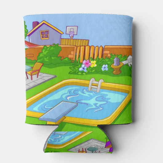 Rafraichisseur De Cannettes Piscine peut refroidir (Dos)