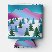 Rafraichisseur De Cannettes Piste de ski hiver peut refroidir (Devant)