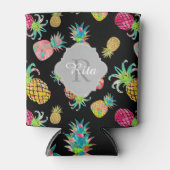Rafraichisseur De Cannettes PixDezines Aloha Motif ananas (Devant)