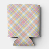 Rafraichisseur De Cannettes Plaid Pastel (Dos)