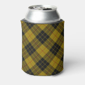 Rafraichisseur De Cannettes Plaque noire jaune tartan MacLeod (Can Dos)