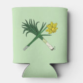 Rafraichisseur De Cannettes Poireau et jonquille traversée (Dos)