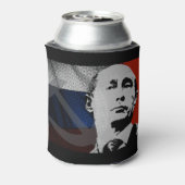 Rafraichisseur De Cannettes Poutine avec drapeau russe (Can Dos)