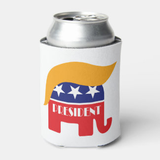 Rafraichisseur De Cannettes Président Donald Trump - Cheveux d'éléphant GOP