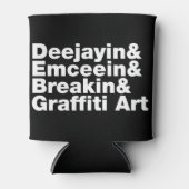 Rafraichisseur De Cannettes Quatre éléments de l'Hip hop (Devant)