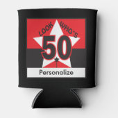 Rafraichisseur De Cannettes Regardez qui a 50 ans - Anniversaire (Devant)