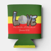 Rafraichisseur De Cannettes Reggae Style Sand dollar Love (Dos)