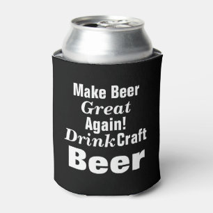 Rafraichisseur De Cannettes Rendre La Bière Grande ! Noir et blanc