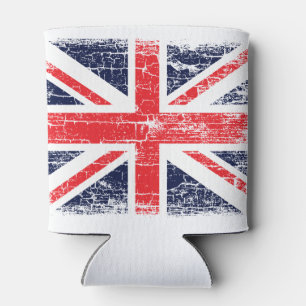 Rafraichisseur De Cannettes Rétro drapeau BRITANNIQUE vintage d'Union Jack