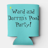 Rafraichisseur De Cannettes Retro Gay Pool Party peut refroidir (Dos)