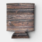 Rafraichisseur De Cannettes Revêtement de texture de bois (Devant)